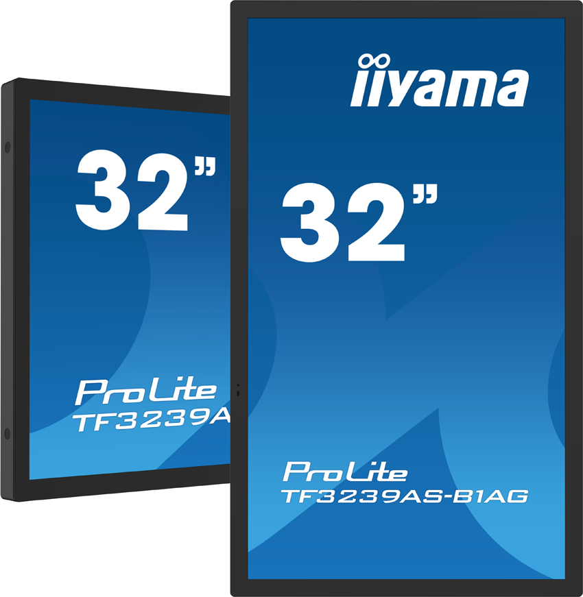 iiyama ProLite TF3239AS-B1AG - 32 inch - 435 cd/m² - Full-HD - 1920x1080 pixel - Open Frame - 40 point - Multi Touch Display 
