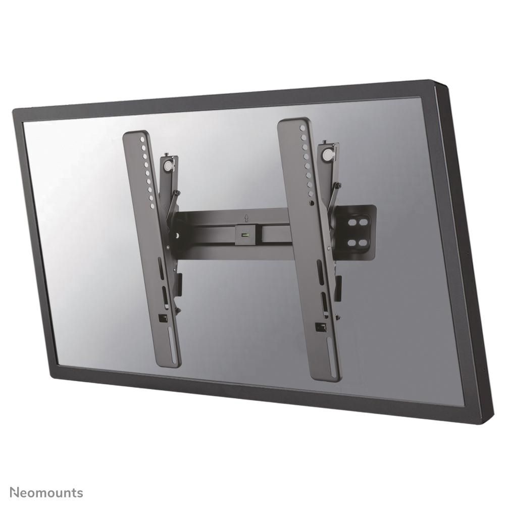 Neomounts LED-W450BLACK - neigbare Wandhalterung - 32-55 Zoll - VESA 400x400mm - bis 35 kg - Schwarz