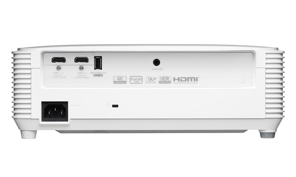 Optoma EH401 - Full-HD - 4000 Ansi - DLP-Projektor - Weiss