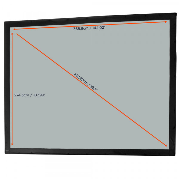 celexon screen fabric for Mobil Expert - 4:3 - BM 366 x 274 - rear projection