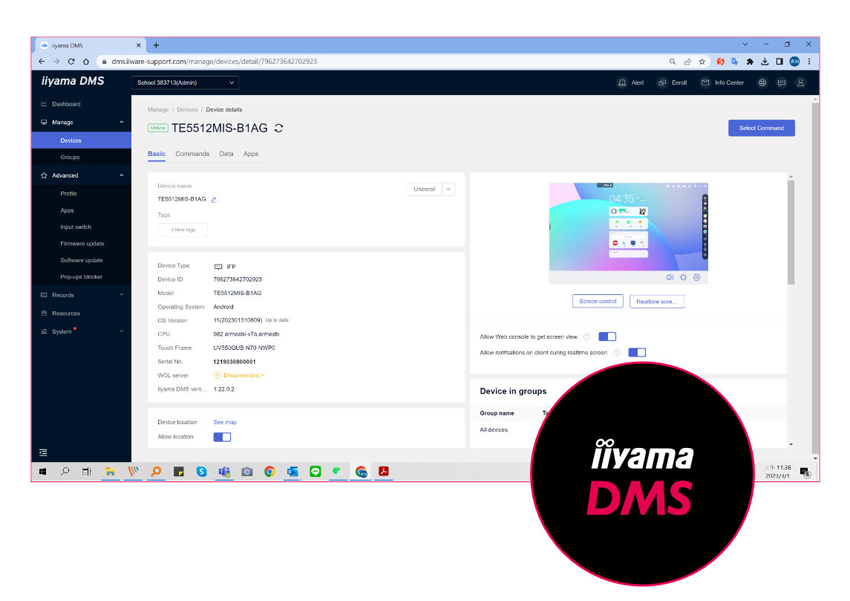 iiyama ProLite TE8612MIS-B3AG - 86 Zoll - 400 cd/m² - 4K - Ultra-HD - 3840x2160 Pixel - 40 Punkt - Touch Display - Schwarz