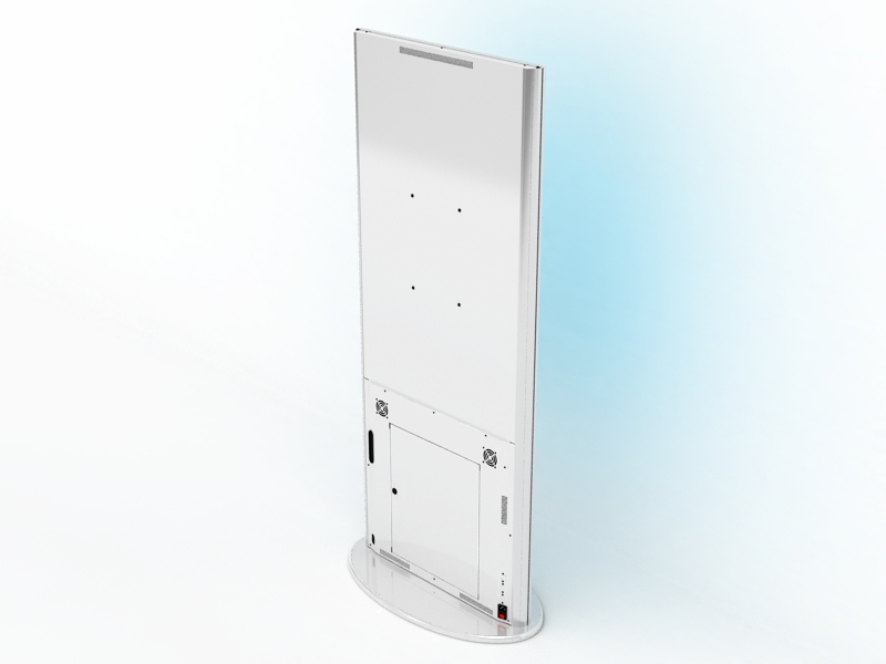 SWEDX Lamina SWLT-50K8-A1 - 50 Zoll - 350 cd/m² - 4K - Ultra-HD - 3840x2160 Pixel - 10 Punkt - Touch Stele - Weiß