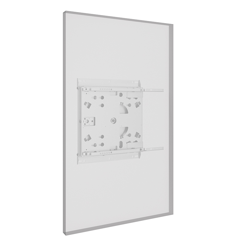 Hagor WH SA Flip 65 - rotatable and tiltable wall mount - suitable for Samsung Flip - 65-75 inch - VESA 400x400mm - up to 45kg - white