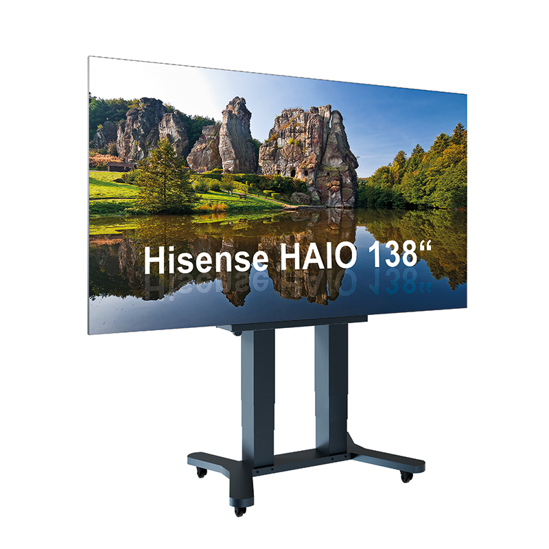 Hagor LED-SMH Hisense HAIO 138 inch - mobile height-adjustable lift system - suitable for Hisense HAIO 138 inch - black