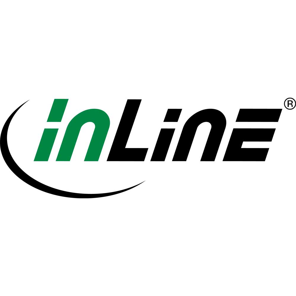InLine® Steckdosenleiste - 3-fach Schutzkontakt - 5m Zuleitung - mit Kindersicherung - Schwarz