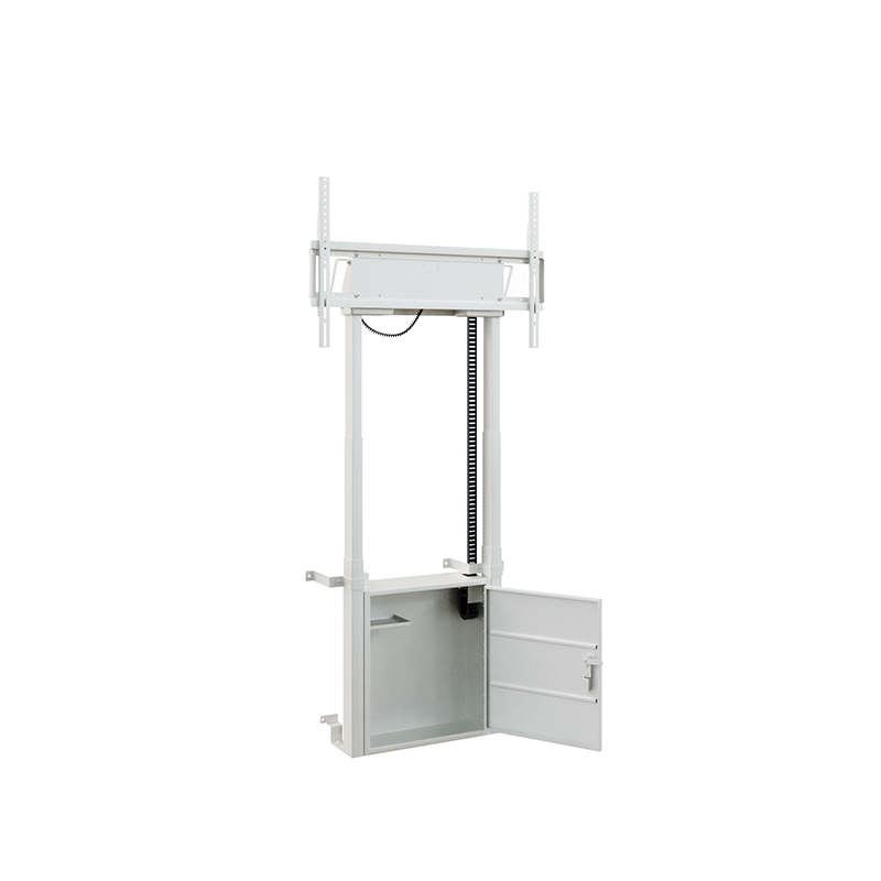 Hagor HP Twin Lift FW-W - electric height-adjustable lift system for floor-wall mounting - 55-86 inch - VESA 900x600mm - up to 120kg - White