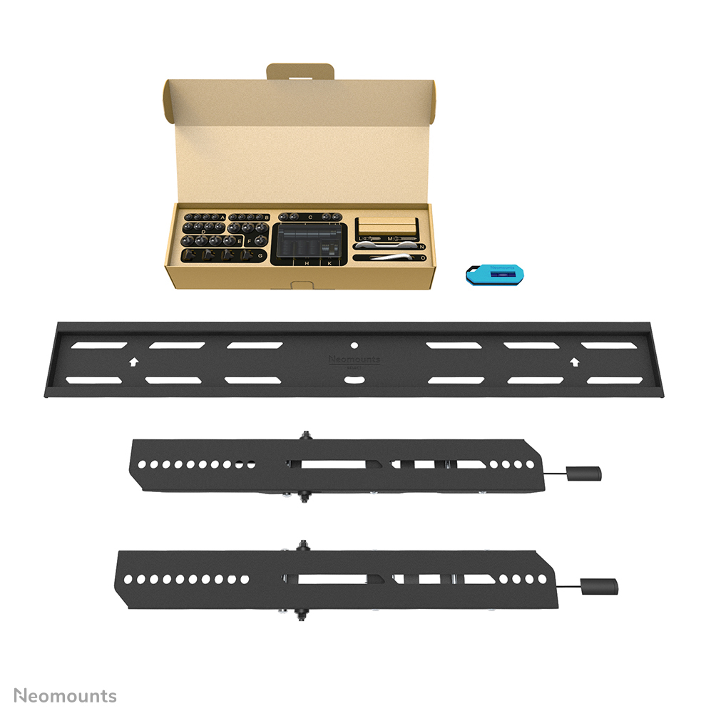 Neomounts WL35S-850BL16 - neigbare Wandhalterung - 40-82 Zoll - VESA 600x400mm - bis 70 kg - Schwarz Neomounts WL35S-850BL16 - neigbare Wandhalterung - 40-82 Zoll - VESA 600x400mm - bis 70 kg - Schwarz