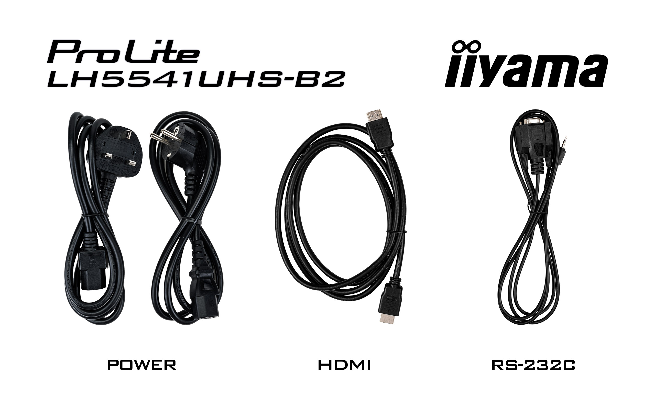 iiyama ProLite LH5541UHS-B2 - 55 Zoll - 500 cd/m² - 4K - Ultra-HD - 3840x2160 Pixel - 24/7 - Display