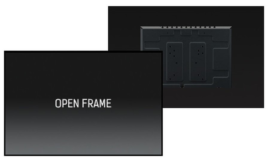 Dank Open Frame Befestigungsmöglichkeit erhält das ProLite TF3239MSC-B1AG ein nahtloses Bilderlebenis.