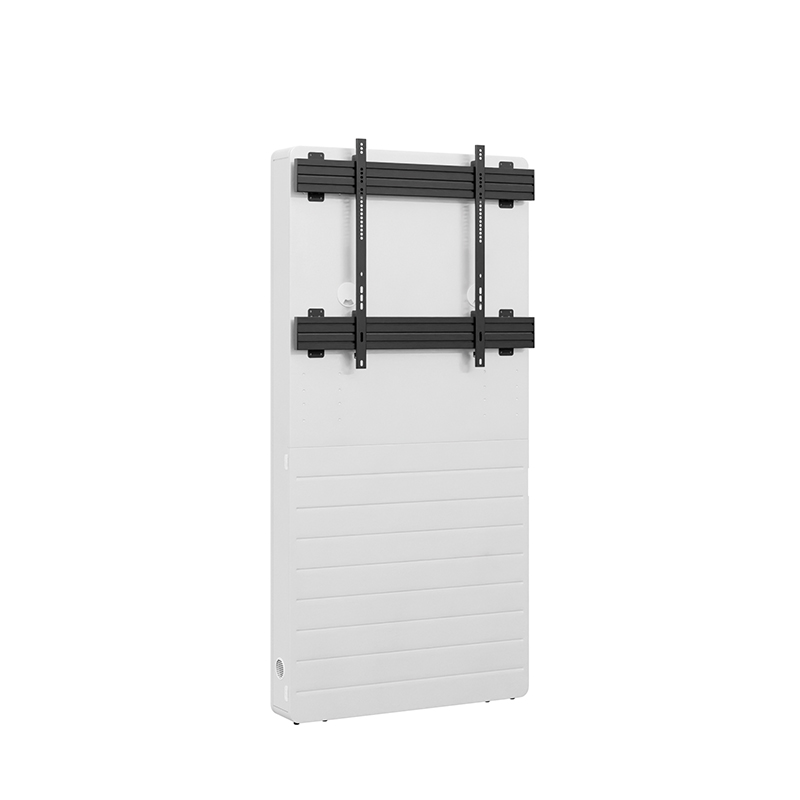 Hagor CON-Line Big W - Floor wall mount - 75-98 inch - VESA 900x800mm - up to 150kg - Media column - White