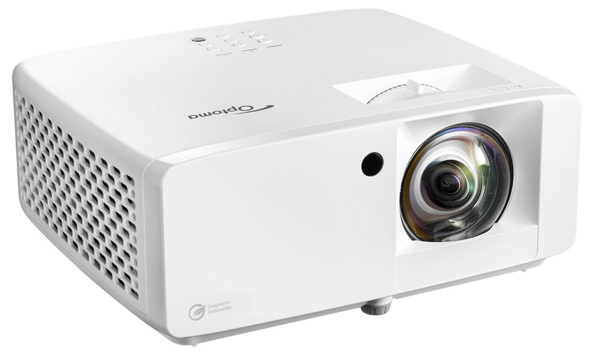 Optoma ZK430ST - 4K Ultra-HD - 3700 Ansi - Short throw - Laser - DLP projector - White