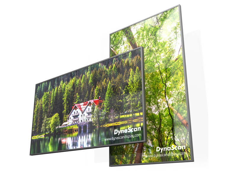 DynaScan DS861LR4 - 86 Zoll - 3500 cd/m² - Ultra-HD - 4K - 3840x2160 Pixel - 24/7 - Schaufenster Display - INTEL SDM