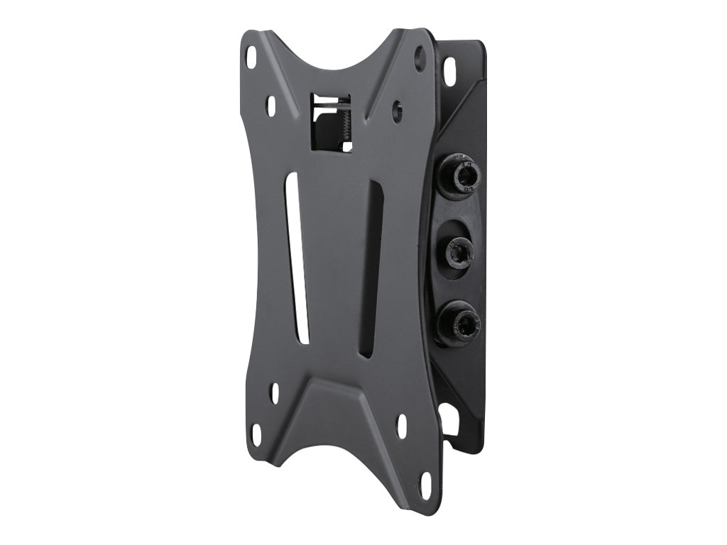 Neomounts NM-W60BLACK - tiltable wall mount - 10-30 inch - VESA 100x100mm - up to 25 kg - black