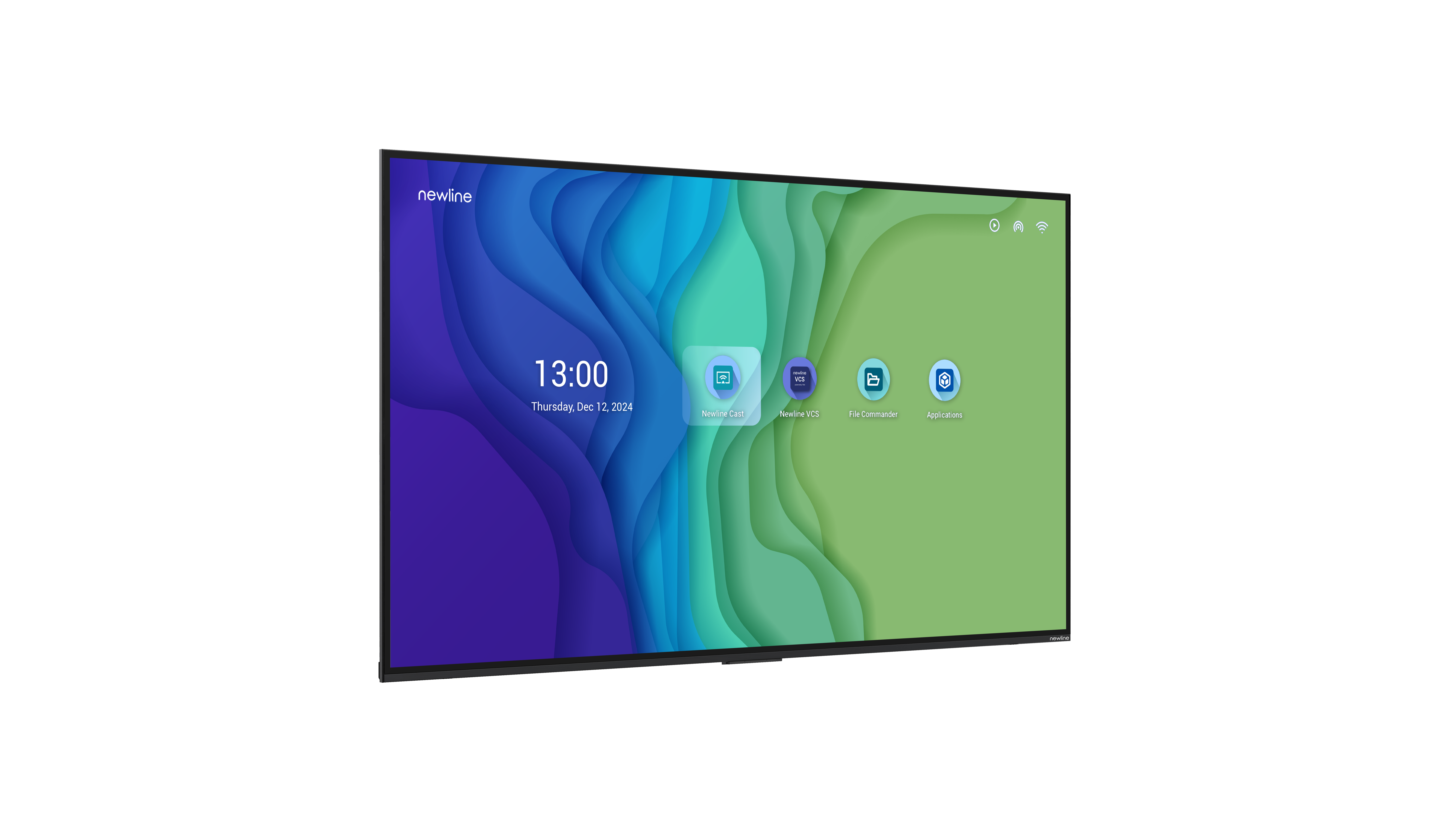 NewLine STV+ STV-9824-PLUS - 98 inch - 450 cd/m² - 4K - Ultra-HD - 3840x2160 pixels - 24/7 - Android 14 - Display