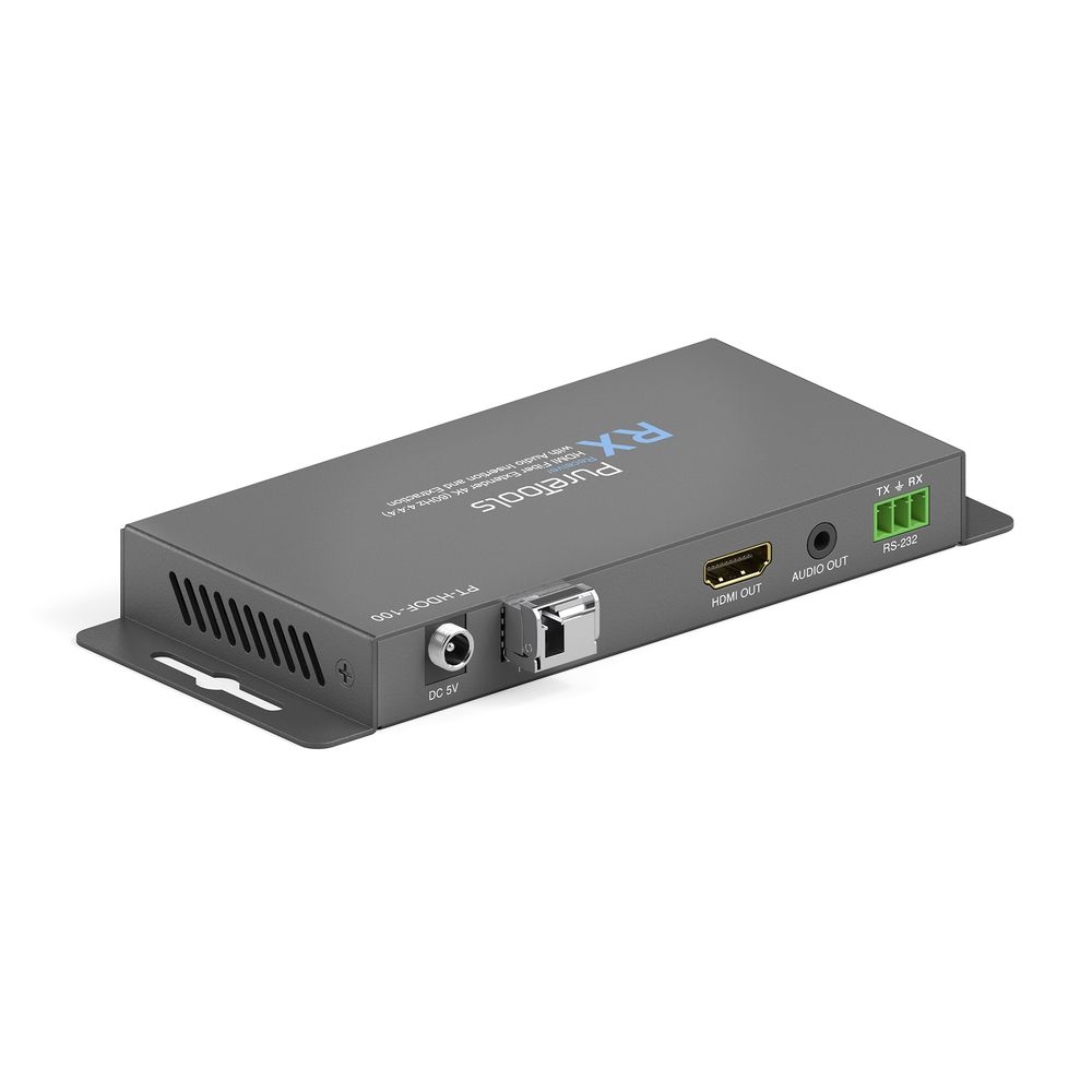 PureLink PureTools PT-HDOF-100 - Singlemode-Glasfaser HDMI-Extender Set - 4K 60Hz - HDCP 2.2 mit HDMI Loop out