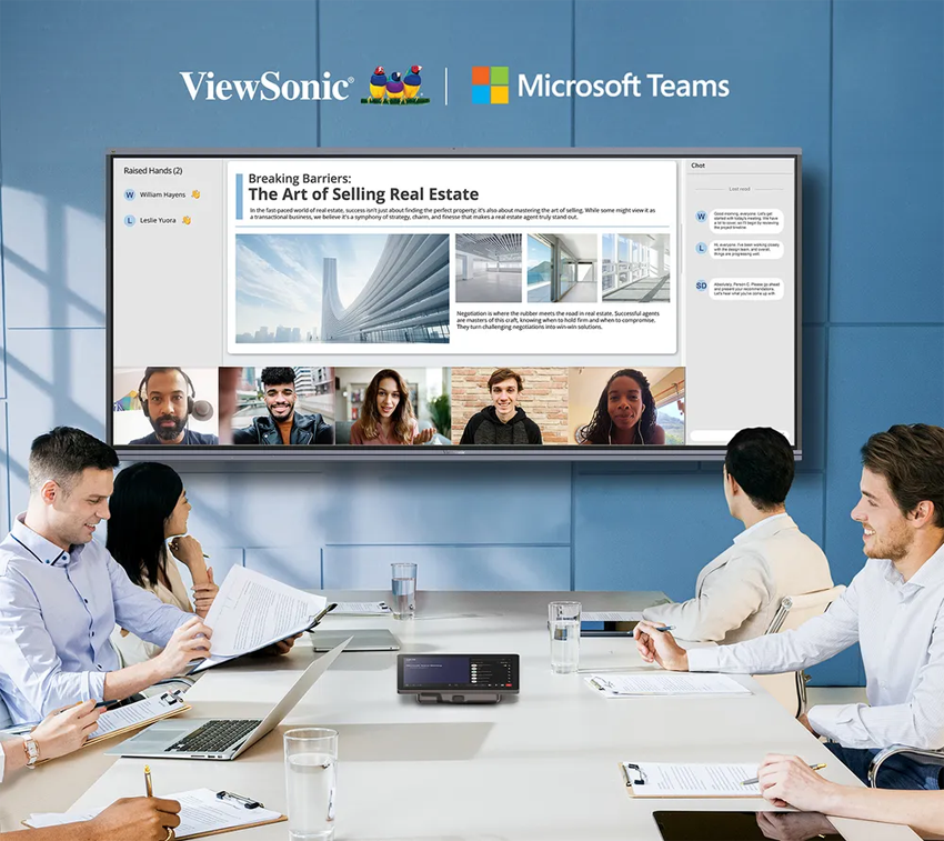 ViewSonic TRS10 Bundle - TeamJoin™ - ViewSonic MRC1010-TN Touch-Konsole + MPC310-W31-TU Computing Engine - für Microsoft Teams Rooms