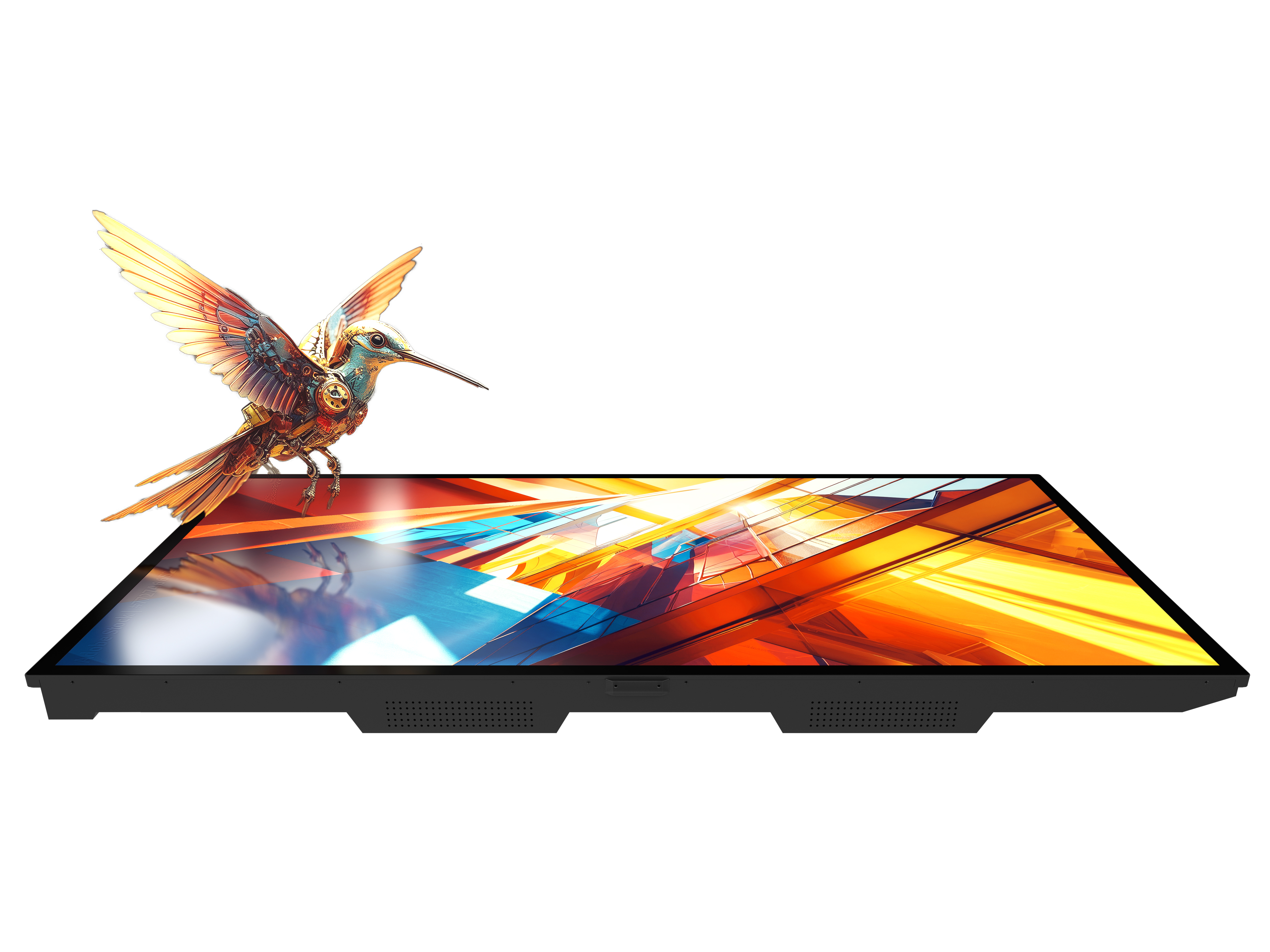 Kindermann TD-4065 - 65 Zoll - 600 cd/m² - 4K - Ultra-HD - 3840x2160 Pixel - 10 Punkt PCAP - Touchdisplay - Face Up geeignet