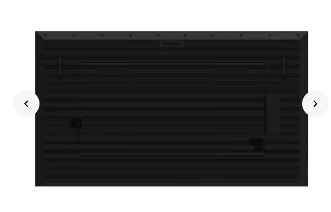 Hisense 86GM50D - 86 inch - 500 cd/m² - Ultra-HD - 3840x2160 pixels - 18/7 - Digital Signage Display 
