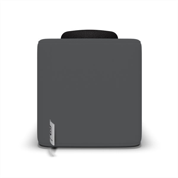 Catchbox Plus Bundle - 1 Cube Wurfmikrofon Grau - 1 Clip drahtloses Ansteckmikrofon Blaugrün - mit Wireless Charger - mit Dock-Ladestation