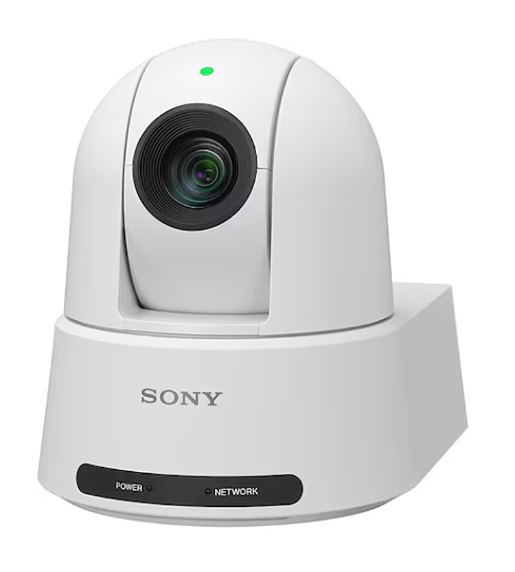 Sony SRG-A12WC - PTZ-Auto-Framing-Kamera mit KI-Analyse - 4K -3840x2160 Pixel - 12-fach optischer Zoom - Weiß