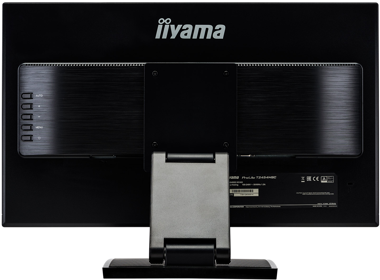 iiyama ProLite T2454MSC-B1AG - 24 Zoll - 250 cd/m² - 1920x1080 Pixel - 10 Punkt - Multitouch Monitor - Schwarz