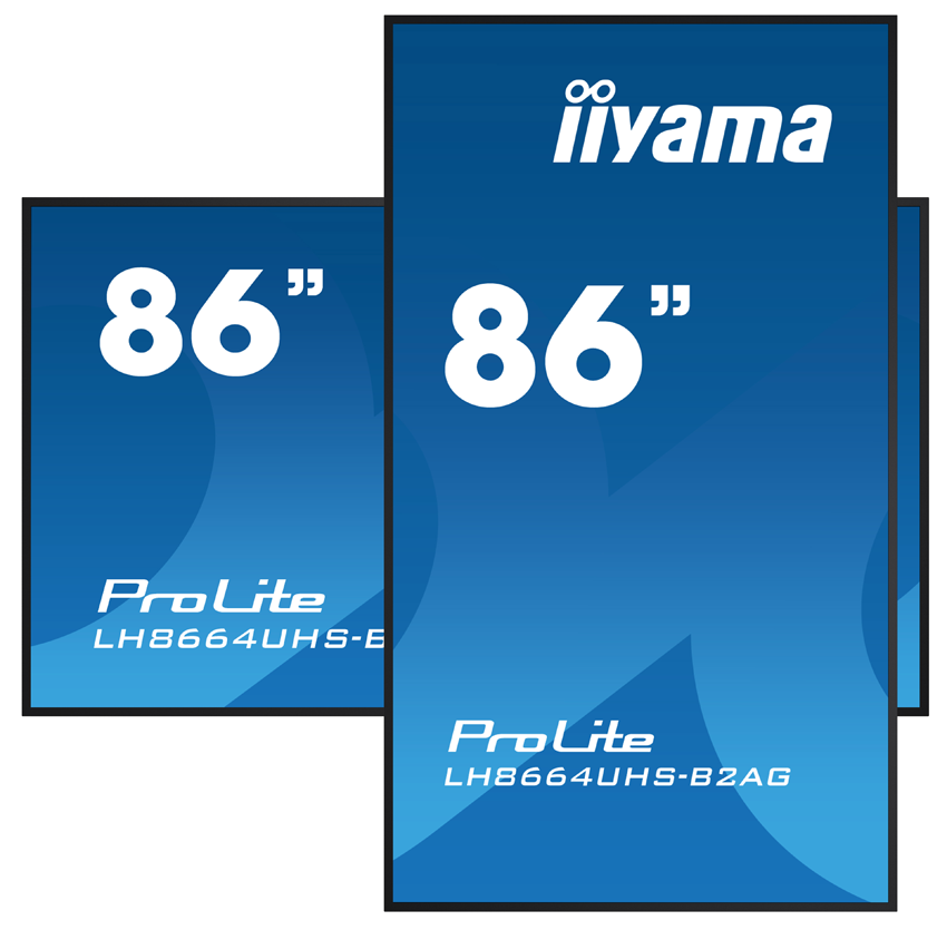 iiyama ProLite LH8664UHS-B2AG - 86 Zoll - 500 cd/m² - 4K - Ultra-HD - 3840x2160 Pixel - Android - Display