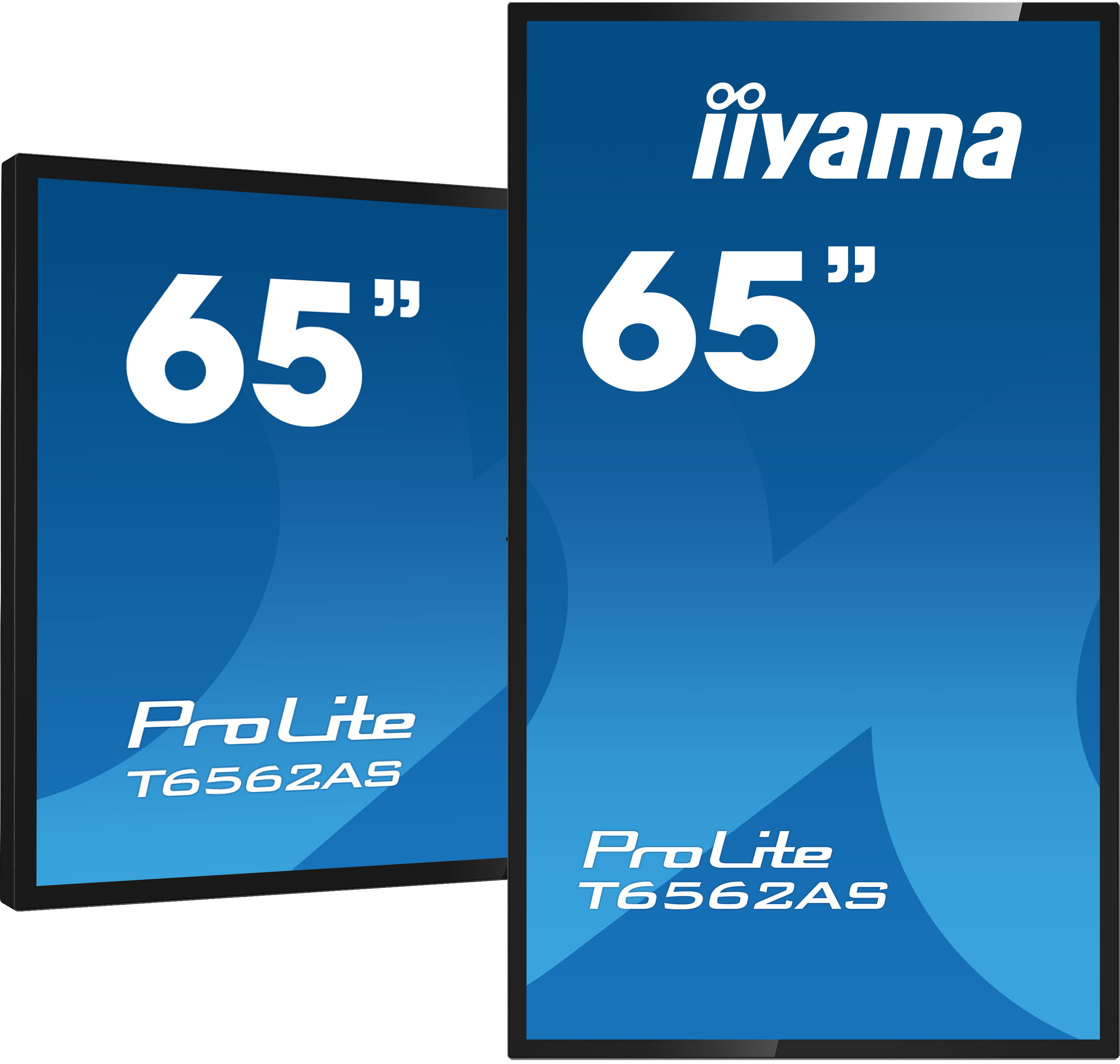 iiyama ProLite T6562AS-B1 - 65 inch - 500 cd/m² - Ultra-HD - 3840x2160 pixel - 24/7 - 20 point - Multitouch Display - Black