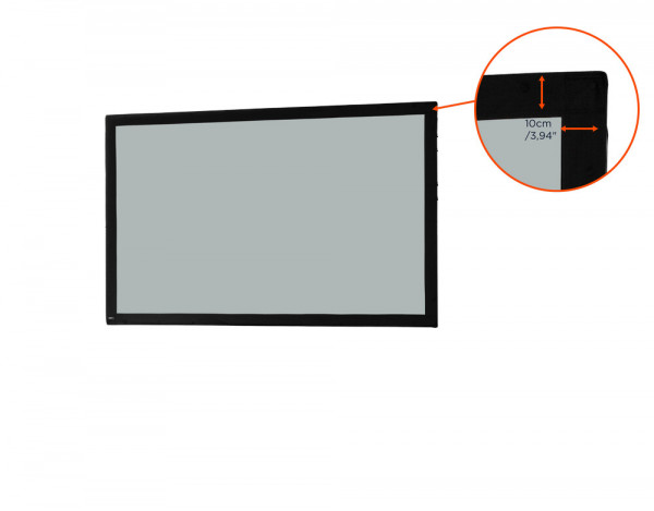 celexon screen fabric for Mobil Expert - 16:10 - BM 406 x 254 - rear projection