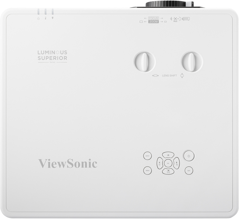 ViewSonic LSC651WU - WUXGA - 6500 ANSI - Laser - 3LCD - Installation projector - White