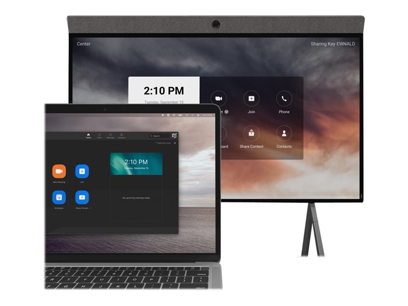Neat Board Bundle - 65 inch all-in-one video conferencing display with Neat Board floor stand - Microsoft Teams and Zoom