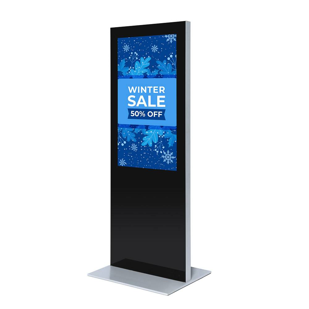 Digital Touch Infostele Slim - 55 inch - Samsung QM55C inch Signage Display - 500cd/m² - UHD - with Touch - Stele