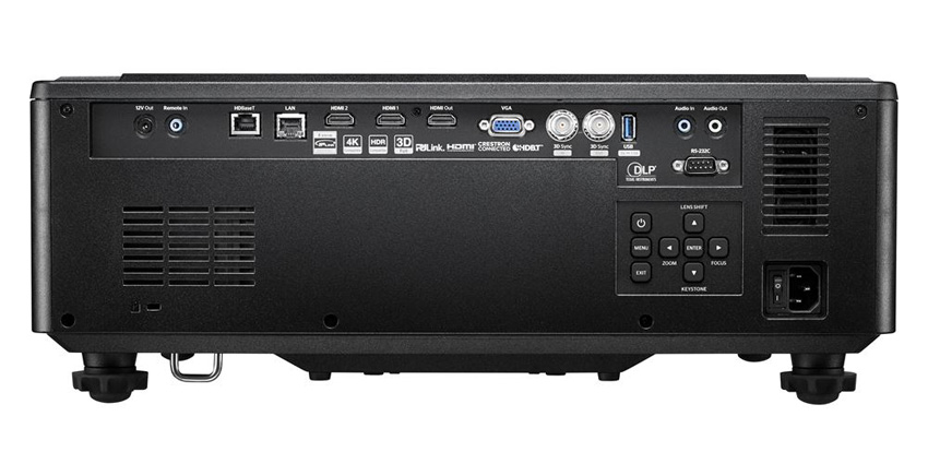 Optoma ZU820TST - WUXGA - 6900 Ansi - Laser - DLP - Installationsprojektor - Schwarz