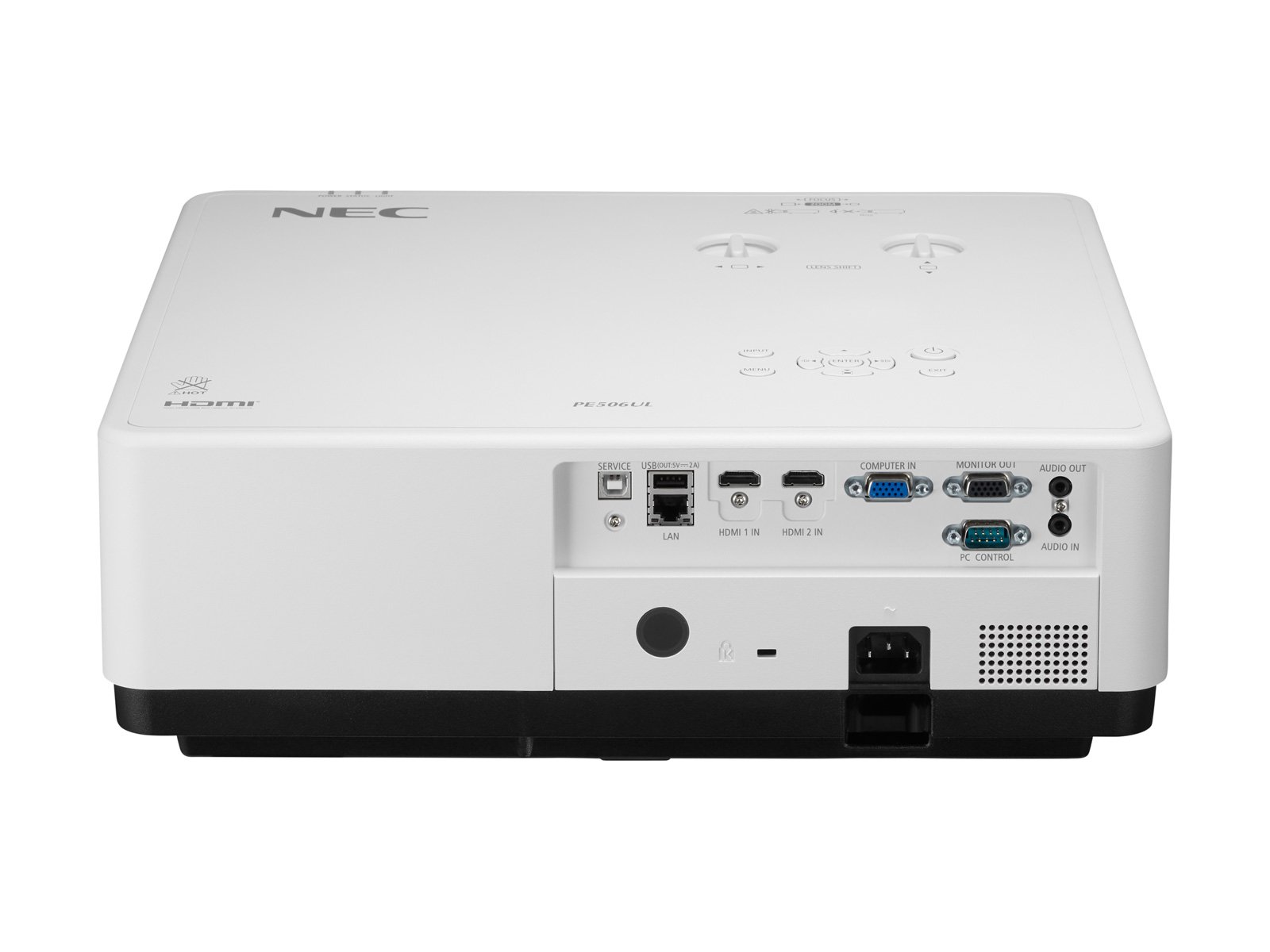 NEC PE506UL - WUXGA - 5200 ANSI - Laser Projector - White