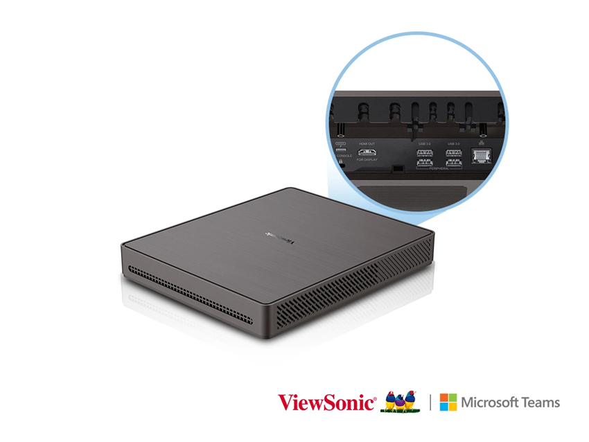 ViewSonic TeamJoin™ TRS10-UB Bundle - inkl. TRS10 + UMB202 - All-In-One 4K Videokonferenzsystem