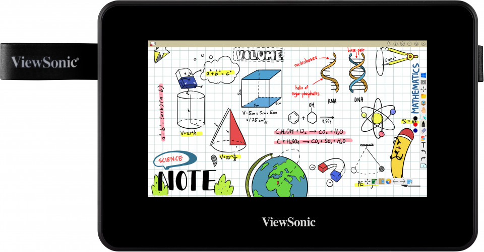 ViewSonic ID710-BWW - 7 Zoll - 150 cd/m² - 1024x600 - Touch Display