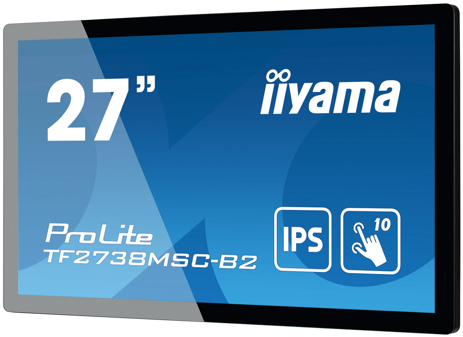 iiyama ProLite TF2738MSC-B2 - 27 Zoll - 425 cd/m² - Full-HD - 1980x1080 Pixel - Open Frame - 10 Punkt - Touch Display