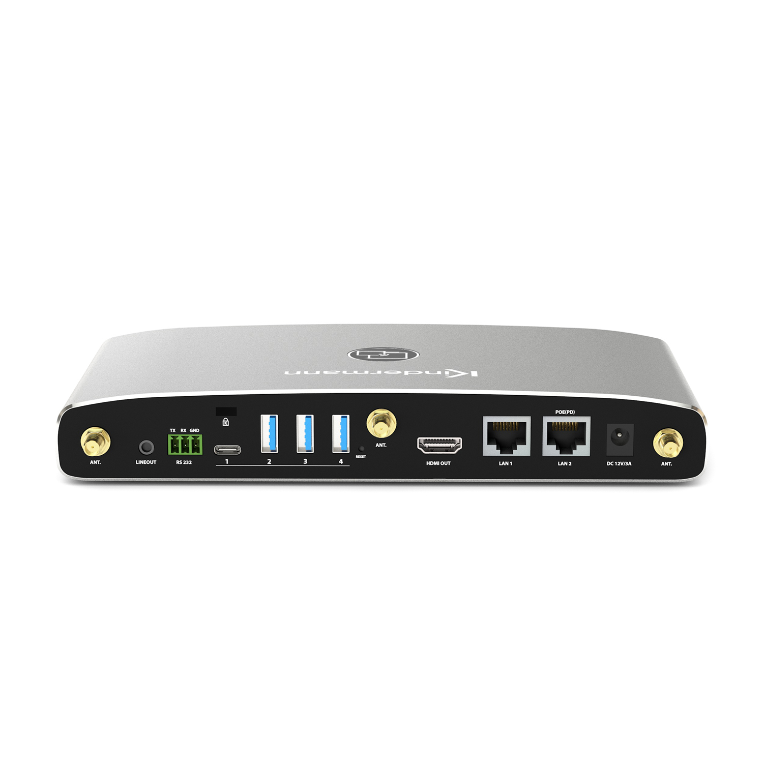Kindermann KLICK+SHOW K-FX HDMI Kit - wireless conference room system with 2 x HDMI dongles - BYOM