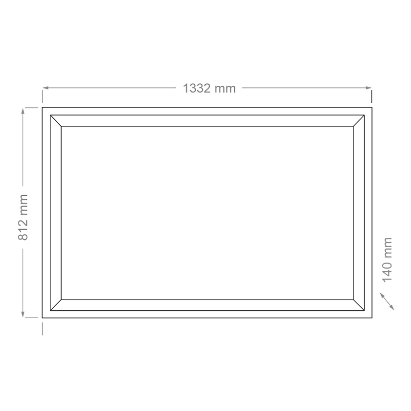 Hagor Inbox Digital Signage 49-50 Zoll - Indoor-Schutzgehäuse - für 49-50 Zoll Display - Schwarz