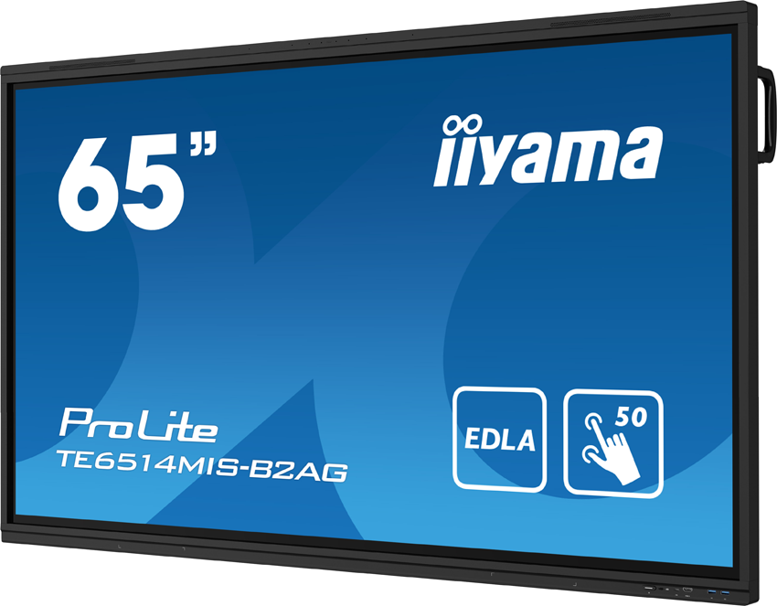 iiyama PROLITE TE6514MIS-B2AG - 65 Zoll - 435 cd/m² - 4K - Ultra-HD - 3840X2160 Pixel - 24/7 - 50 Punkt - Touch Display