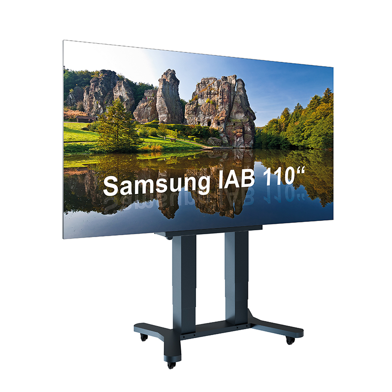 Hagor LED-SMH Samsung IAB 110 inch - mobile height-adjustable lift system - suitable for Samsung IAB 110 inch - black