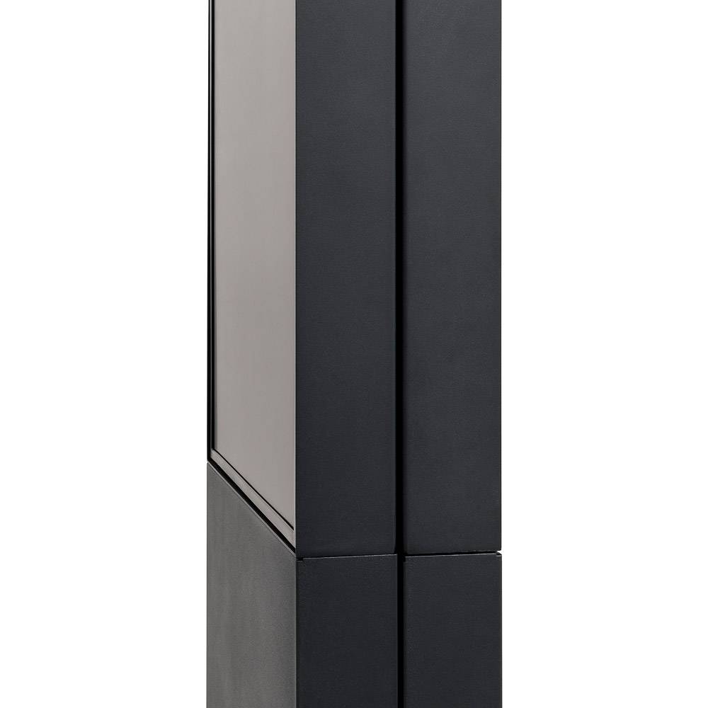 Smart Line Digital info stele double-sided - 43 inch - Samsung QM43C inch signage display - 500cd/m² - UHD - Black - Kiosk