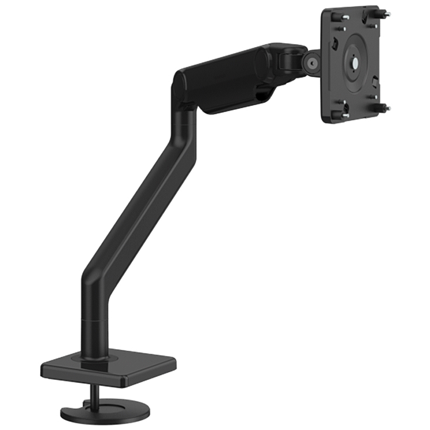 Humanscale M21NTNBBBTB - M2.1 monitor arm mounting kit - for through-desk mounting - for 1 display - black