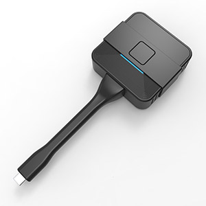 Kindermann Eshare USB-C Dongle 4K - Kompatibel mit Kindermann Touchdisplays mit Eshare BYOD Software - 3053000003