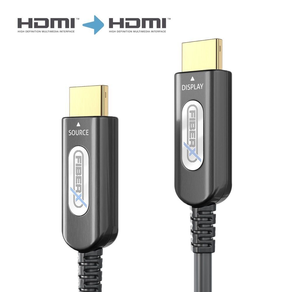 FiberX FX-I360-020S - HDMI 2.0 - 4K - Gepanzertes Glasfaserkabel - 20m