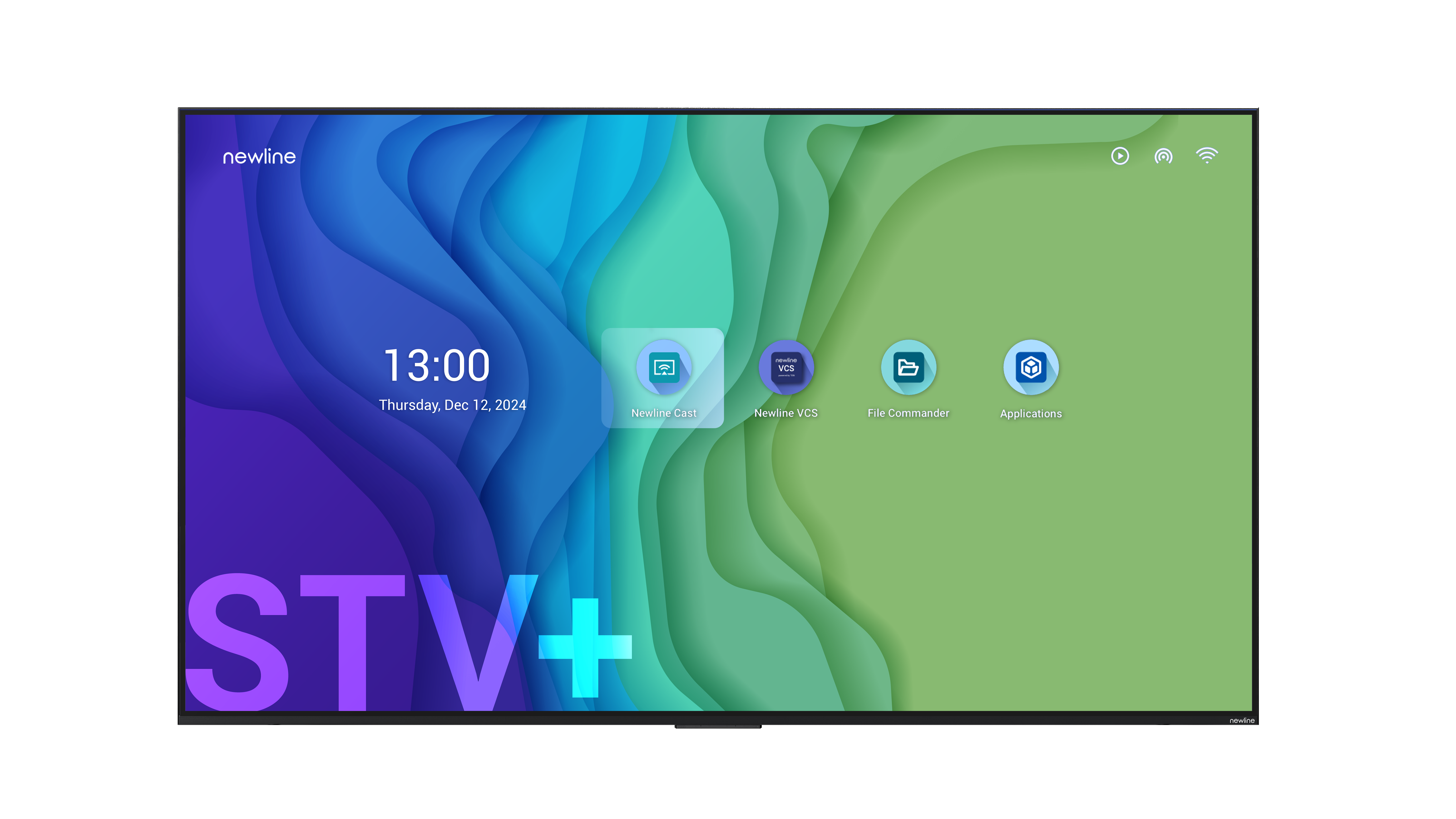 NewLine STV+ STV-8524-PLUS - 85 Zoll - 350 cd/m² - 4K - Ultra-HD - 3840x2160 Pixel - 24/7 - Android 14 - Display