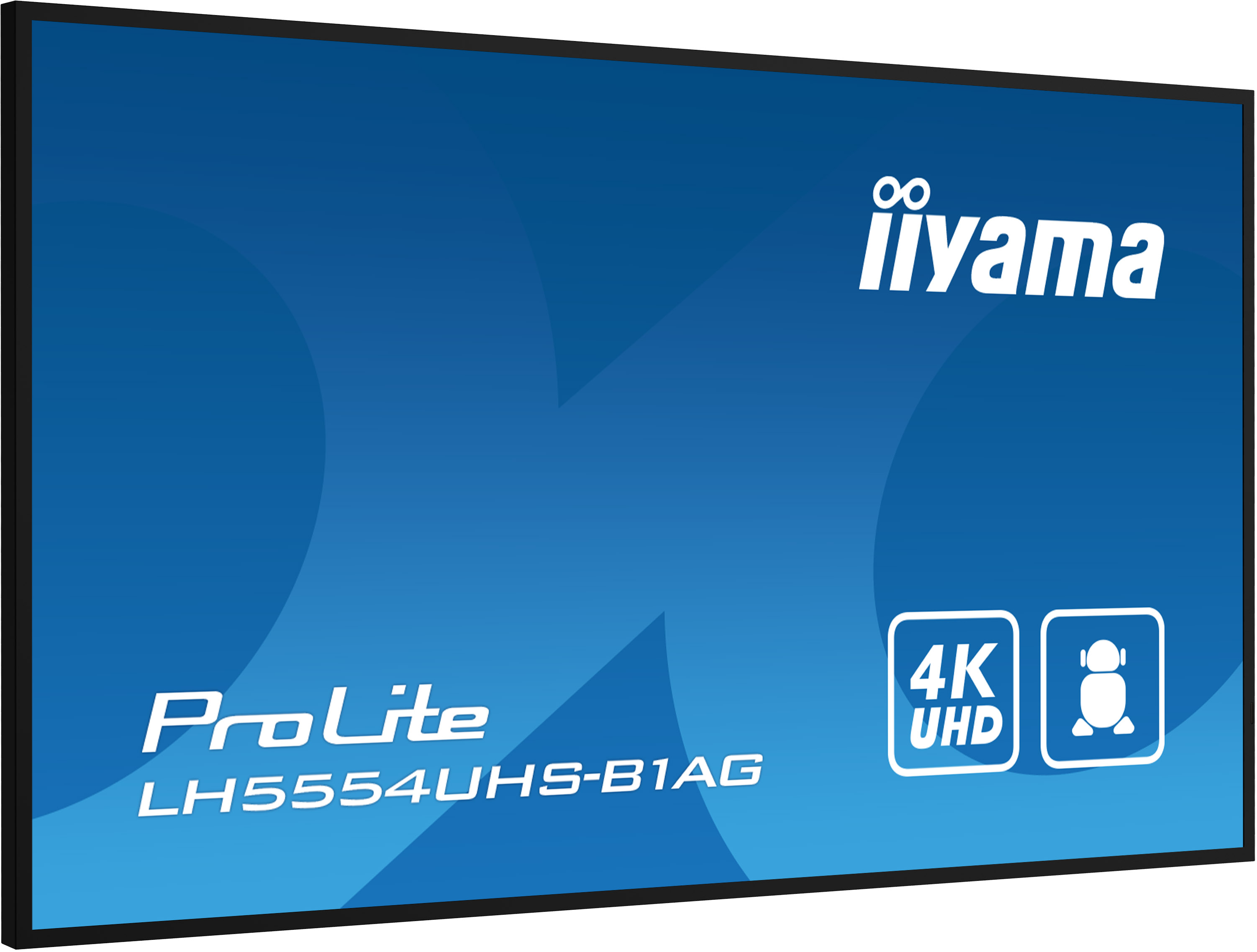 iiyama ProLite LH5554UHS-B1AG - 55 inch - 500 cd/m² - Ultra-HD - 3840x2160 pixel - 24/7 - Android - Display
