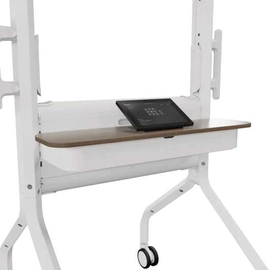 Chief LSCUW Voyager - height adjustable mobile trolley - 50-75 inch - up to 79 kg - VESA 600x400mm - White