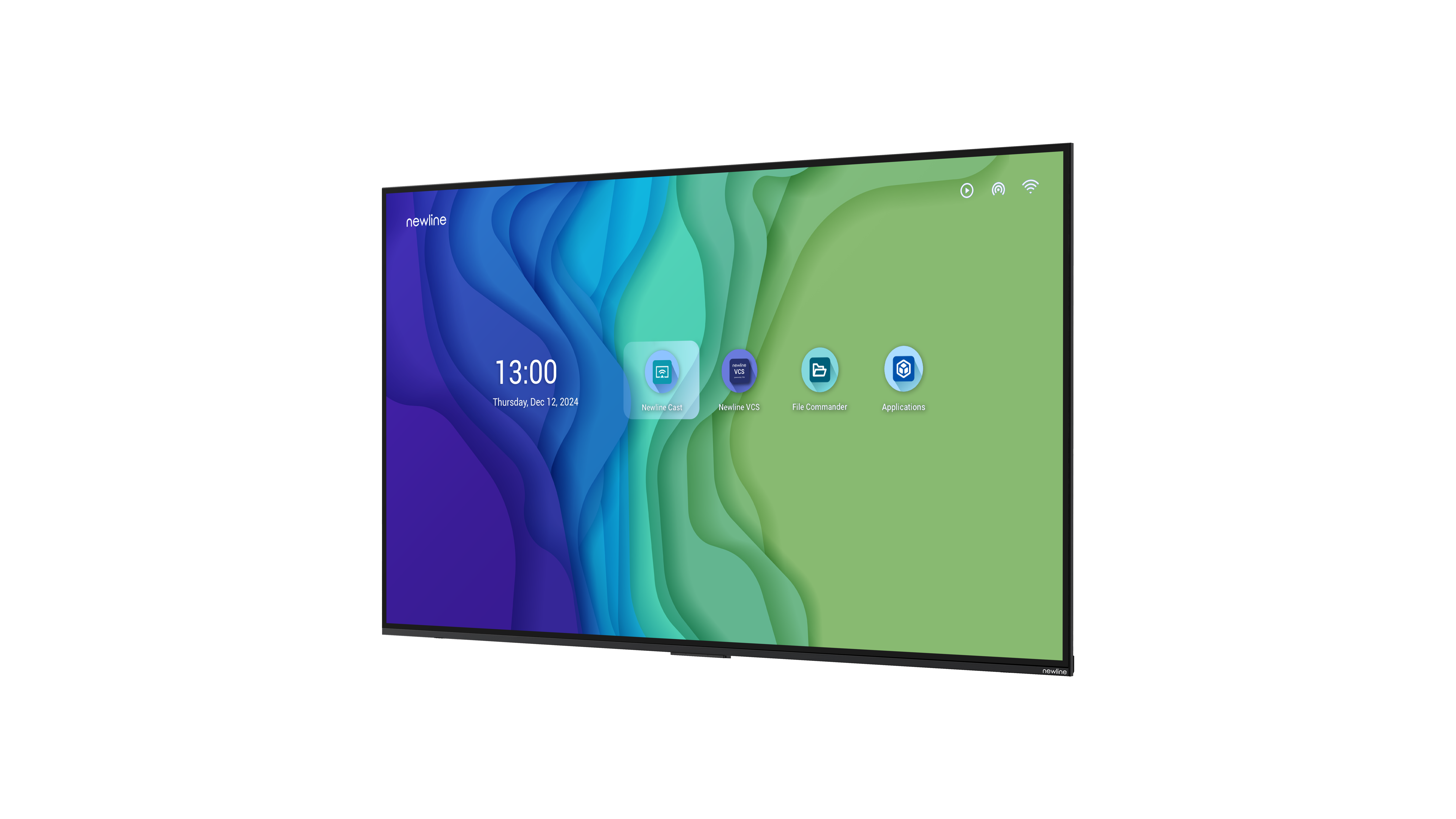 NewLine STV+ STV-9824-PLUS - 98 inch - 450 cd/m² - 4K - Ultra-HD - 3840x2160 pixels - 24/7 - Android 14 - Display