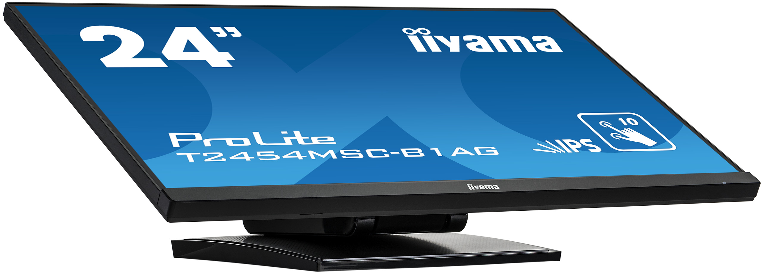 iiyama ProLite T2454MSC-B1AG - 24 Zoll - 250 cd/m² - 1920x1080 Pixel - 10 Punkt - Multitouch Monitor - Schwarz