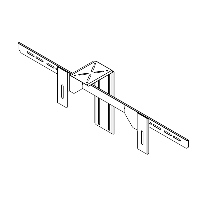 Hagor HA Cam-Holder - Kameraaufnahme verwendbar bis 75 Zoll - geeignet für fast jedes Hagor-TV-Halterungssystem - Traglast max. 10kg - Schwarz